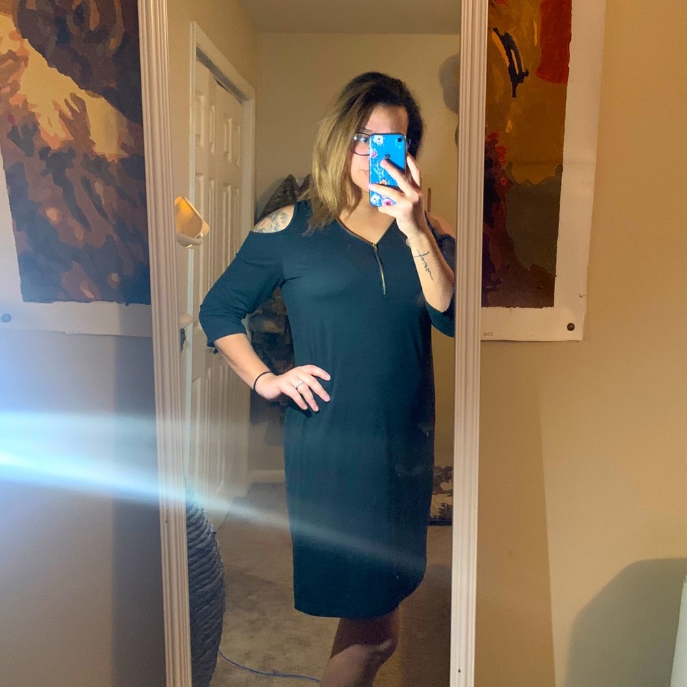 Hot kiss black dress